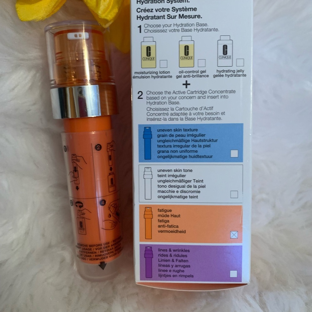 CLINIQUE active cartridge for fatigue NIB .34 oz. - Picture 3 of 6
